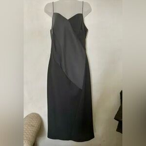 Banana Republic Gray/Black Slip Dress NWOT
